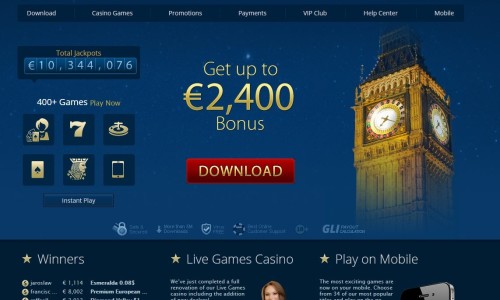 Bonus Code Europa Casino