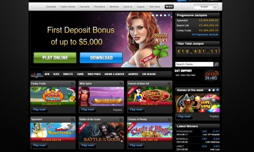 Bonus Code Titan Casino